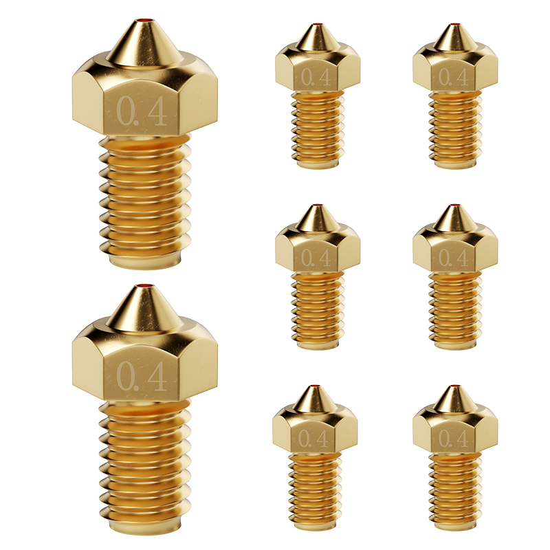Hotend 0.4Mm - 0,4 mm messing spuitmonden 3D-printer hotend
