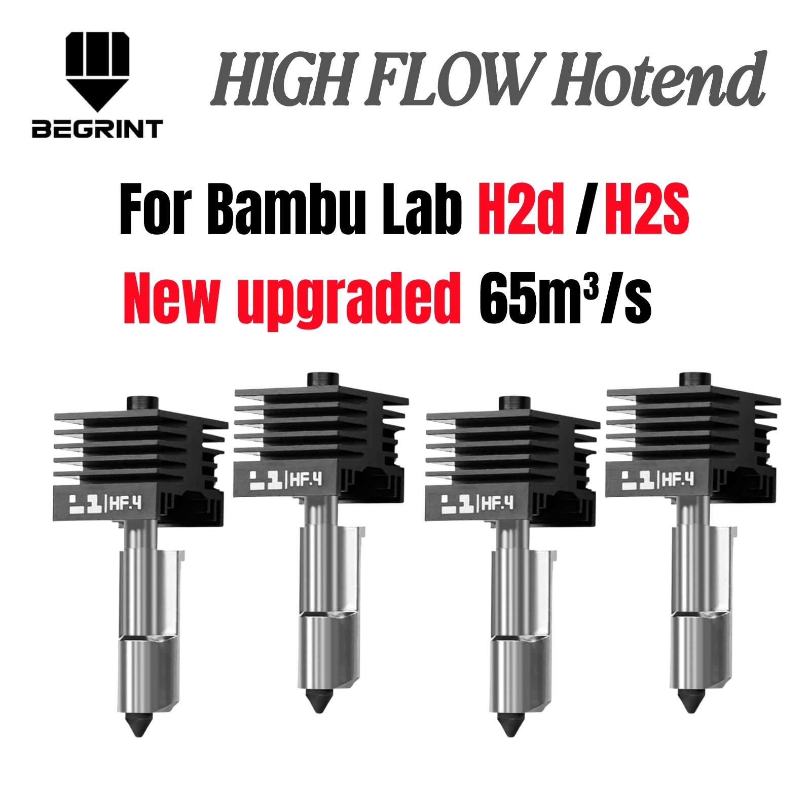 Hotend 0.4Mm - Voor Bambu Lab H2S H2D High