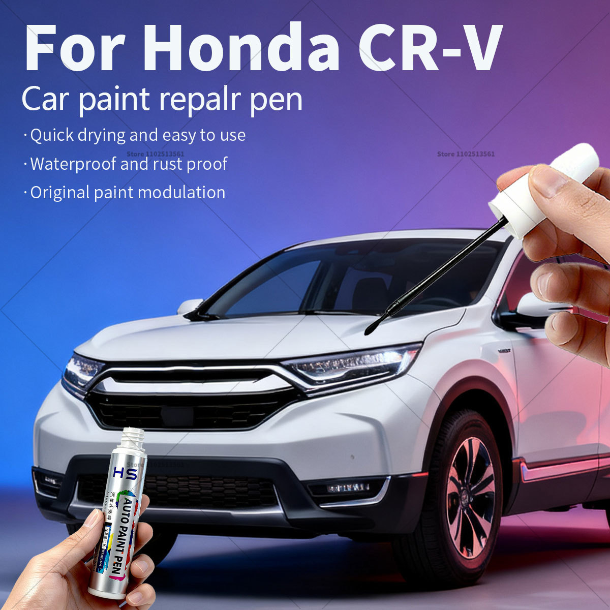 Cr Touch - Voor Honda CR-V Autolak Reparatie Pen
