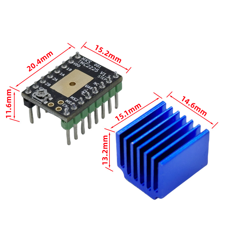 Mks Sgen - MKS TMC 2225 Stappenmotor Driver Vervang