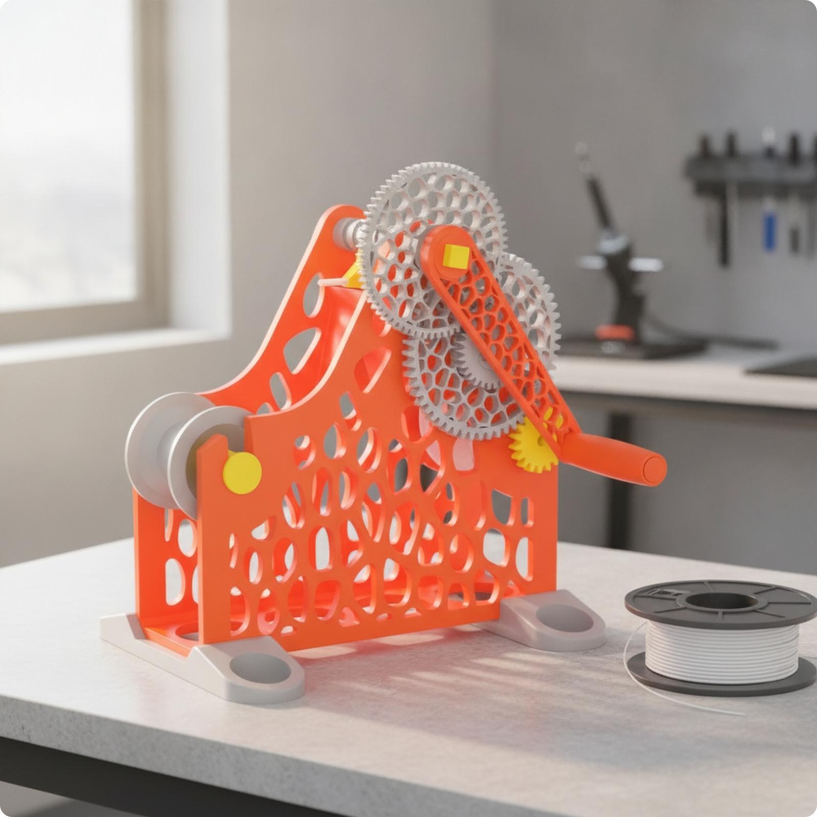Pla Filament - Handmatige spoolwikkelmachine voor PLA-filament, geschikt voor