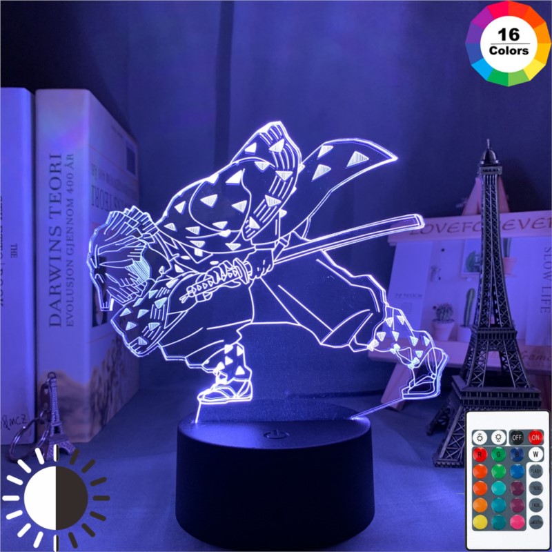 Cr Touch - Acryl Led Night Light Anime Demon