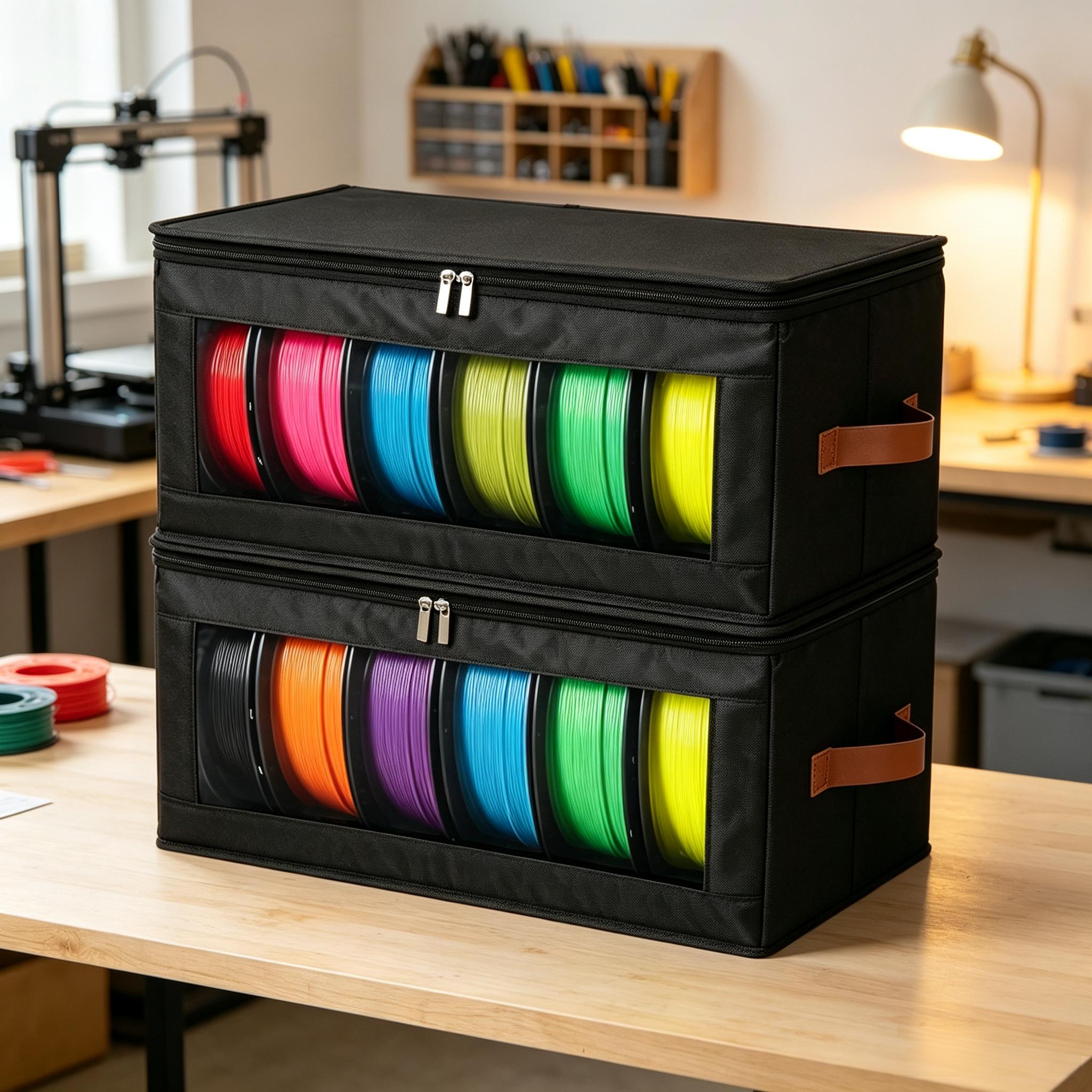 3D Printer - Vochtbestendige 3D-printer filament opbergzak met transparant