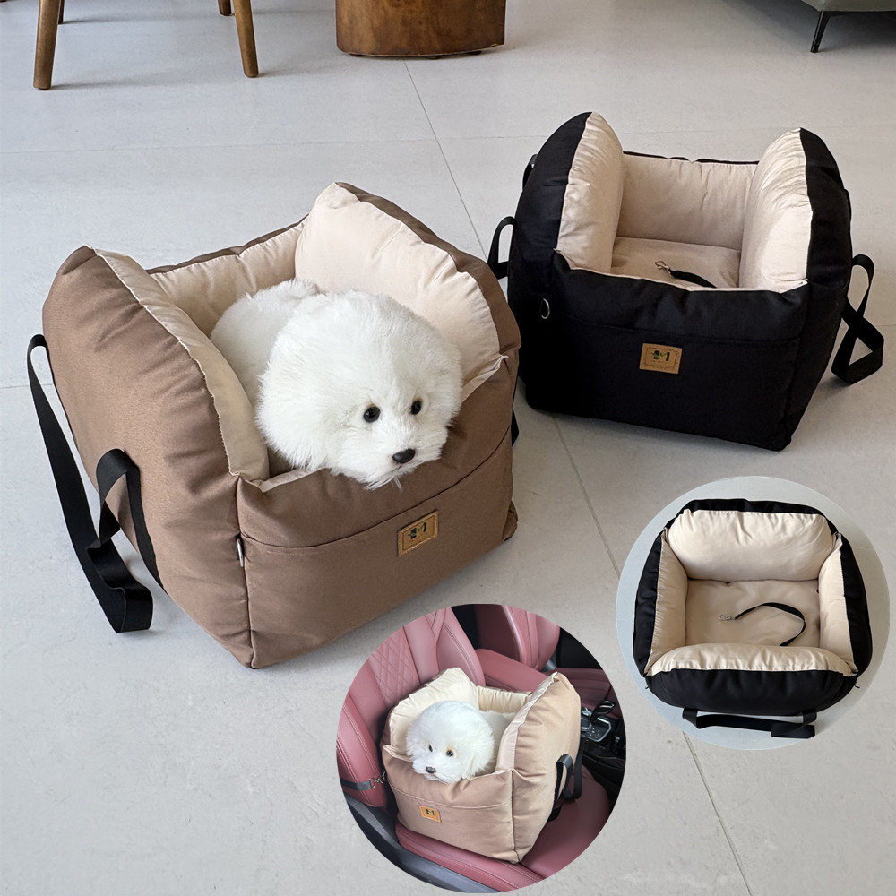Carriage Bed - Hondenautostoelhoes, veilig, waterdicht, puppy nestmat, katten