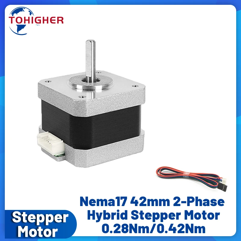 3D Printer - Nema17 Stappenmotor 42 Motor 4-Lead 0.28Nm/0.42/0.56Nm/0.7Nm