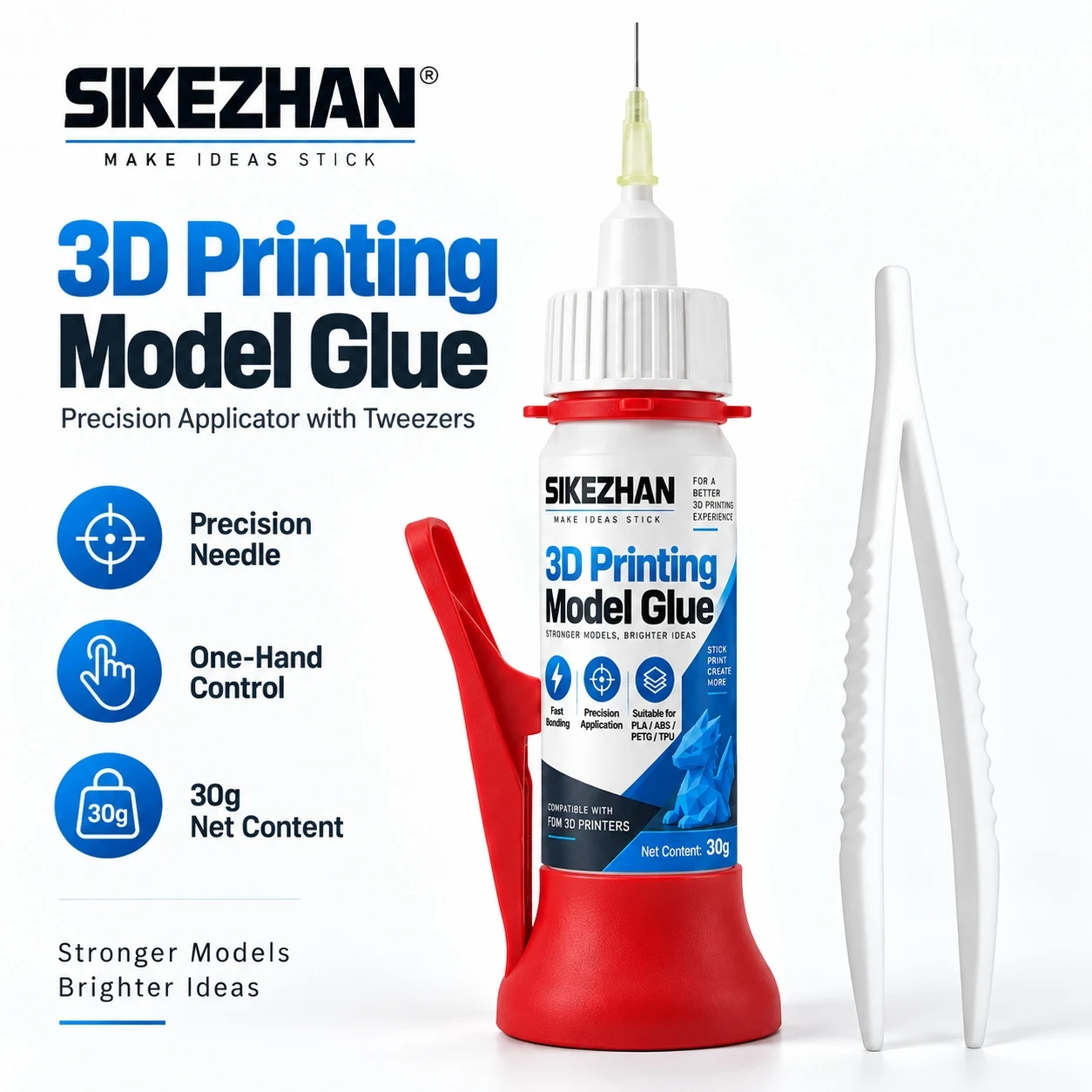 3D Printer Stand - SIKEZHAN 3D-printerlijm, 30 g, modellijm met