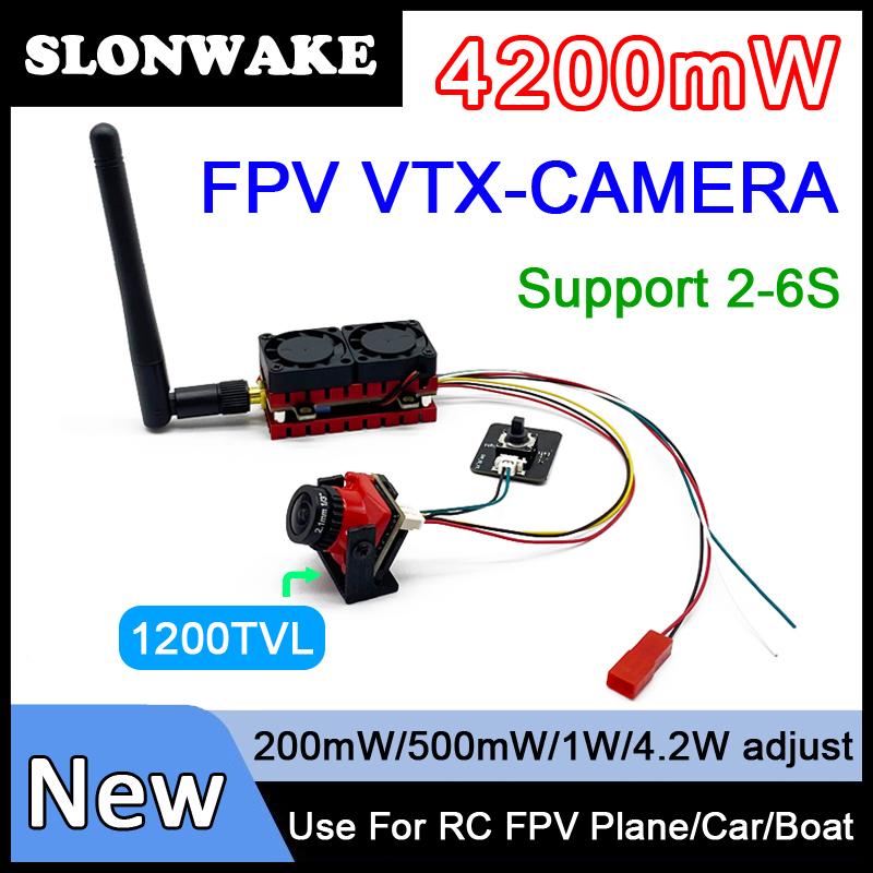 Build Plate - 5.8Ghz 4.2W FPV-zender met een bereik