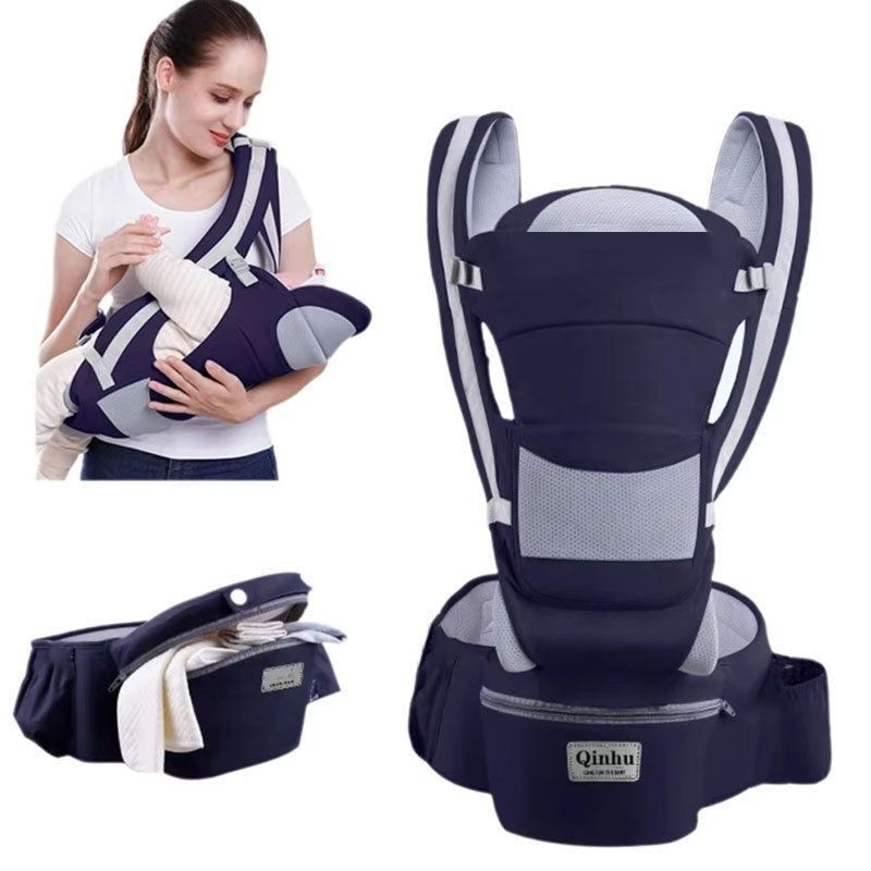 Carriage Bed - Ergonomische baby draagzak, heupzitje, buikdraagzak, kangoeroe