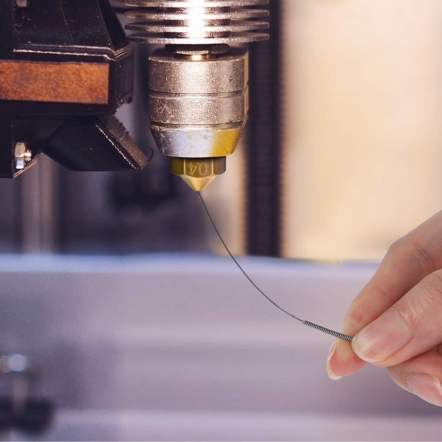 0,4 mm messing spuitmonden 3D- - Hotend 0.4Mm recensie en prijs