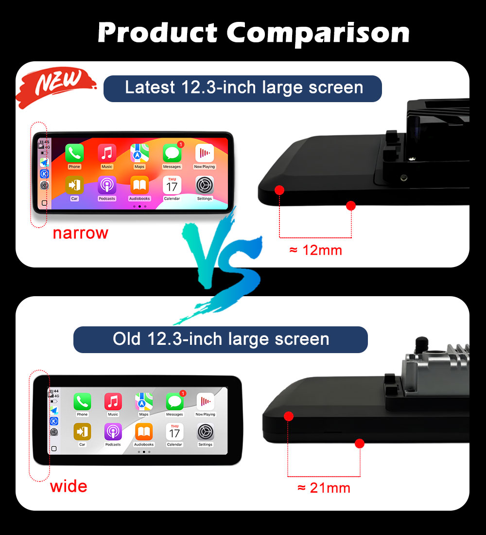 12.3inch QLED 2400*900P Draadl - Cr Touch recensie en prijs