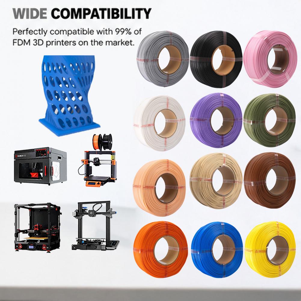 Niet-reflecterend 3D-printfila - Pla Filament recensie en prijs
