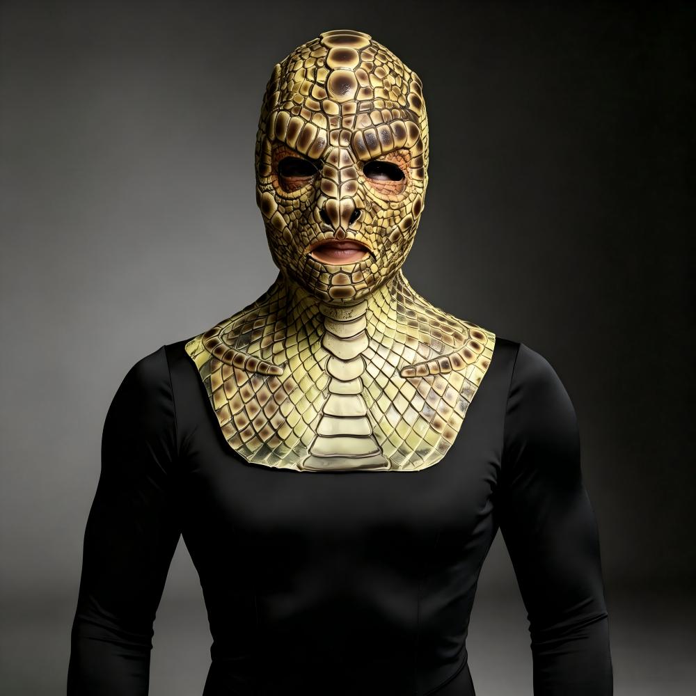 Realistisch slangmonstermasker - Cobra Extruder recensie en prijs