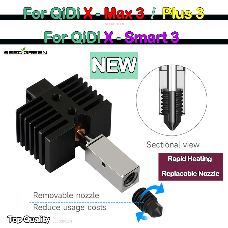 Hotend voor Qidi X plus 3/X ma - Hotend 0.4Mm recensie en prijs