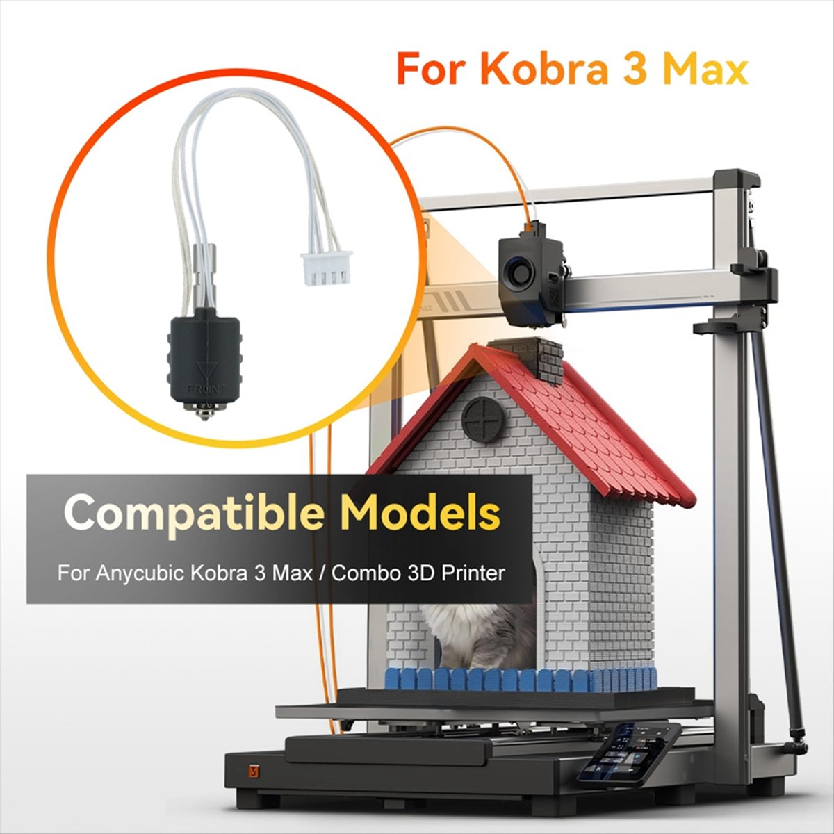 A64I Voor 3 Max Hotend Geïnteg - Hotend 0.4Mm recensie en prijs