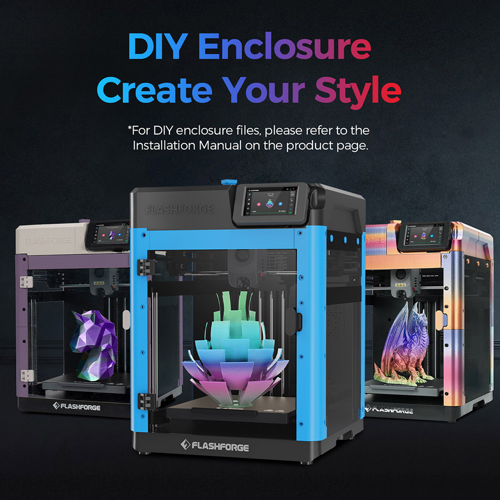 FLASHFORGE behuizingspaneelkit - Enclosure 3D Printer recensie en prijs