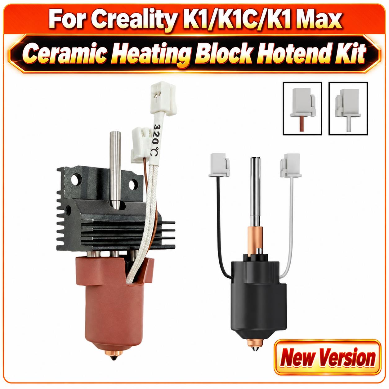 Hotend-set met keramische verw - High Flow Ceramic Hotend recensie en prijs