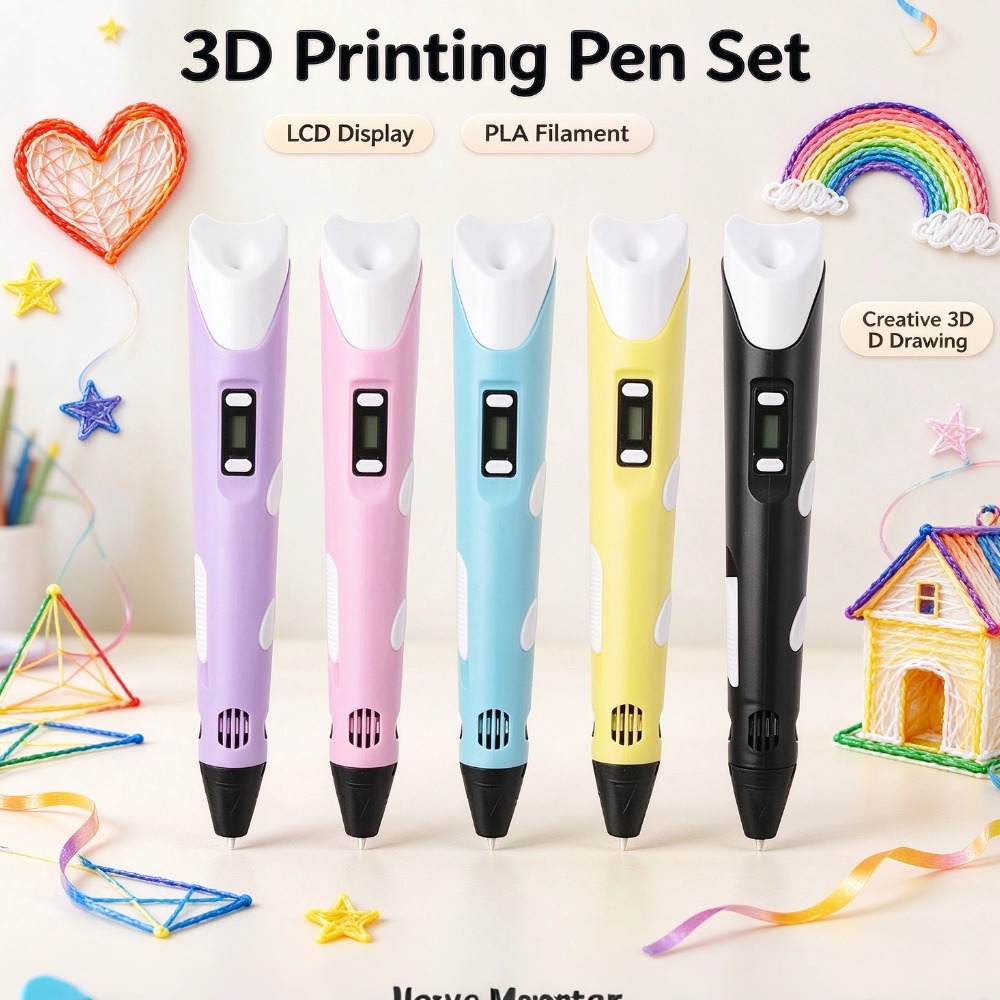 3D-printpen-set met LCD-displa - Pla Filament recensie en prijs