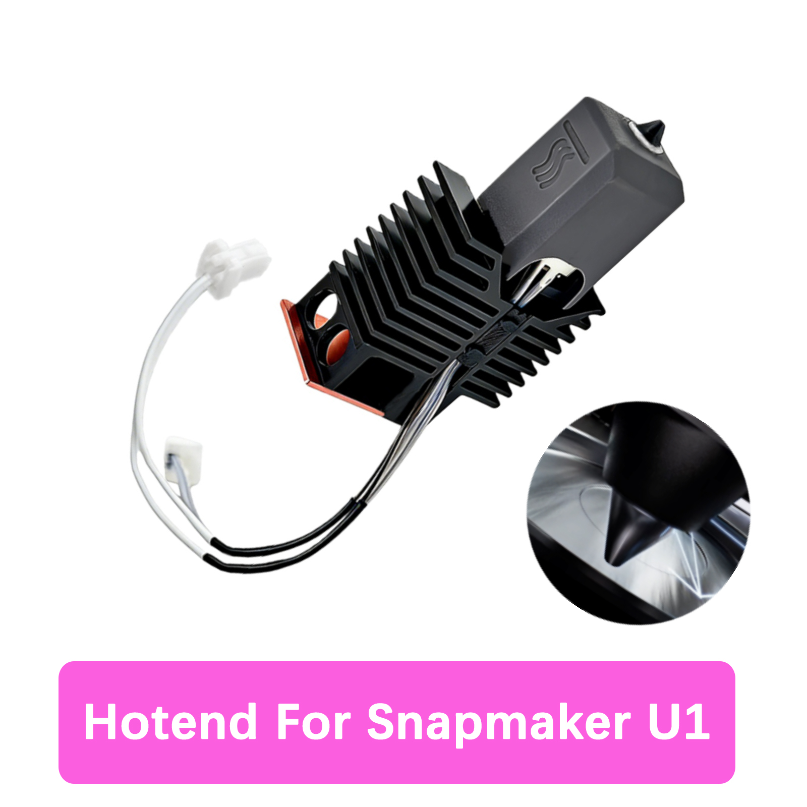 High Flow Hotend voor Snapmake - High Flow Ceramic Hotend recensie en prijs