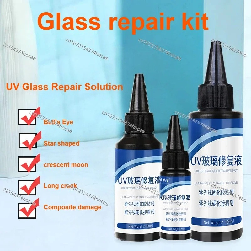Autoglas ruitreparatiegereedsc - Uv Resin recensie en prijs