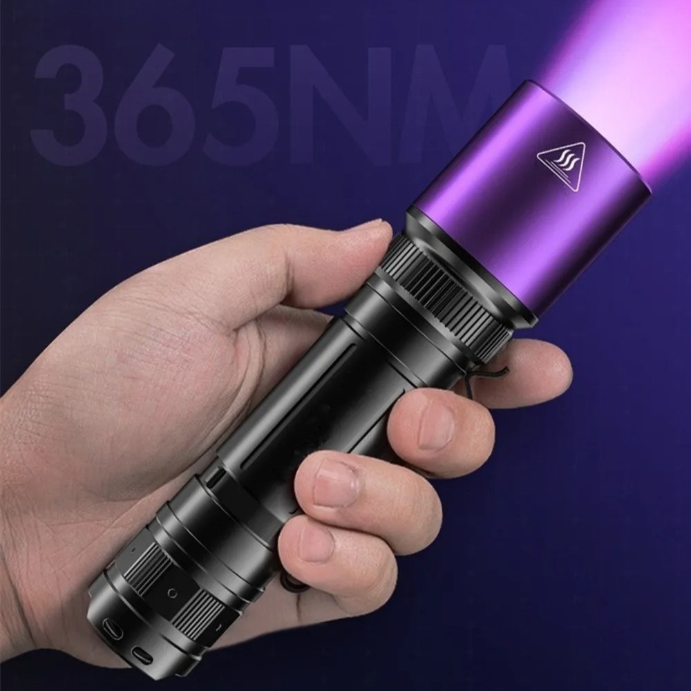 365nm High Power UV-zaklamp Zw - Uv Resin recensie en prijs