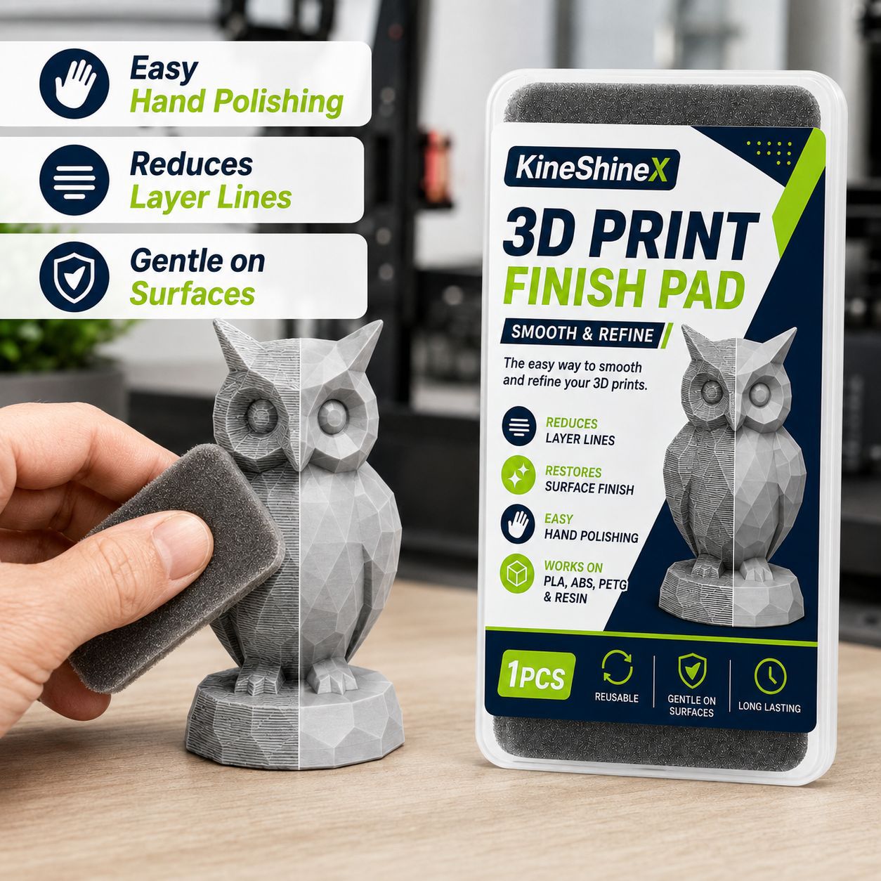3D-print afwerkingspad, herbru - 3D Printer Stand recensie en prijs