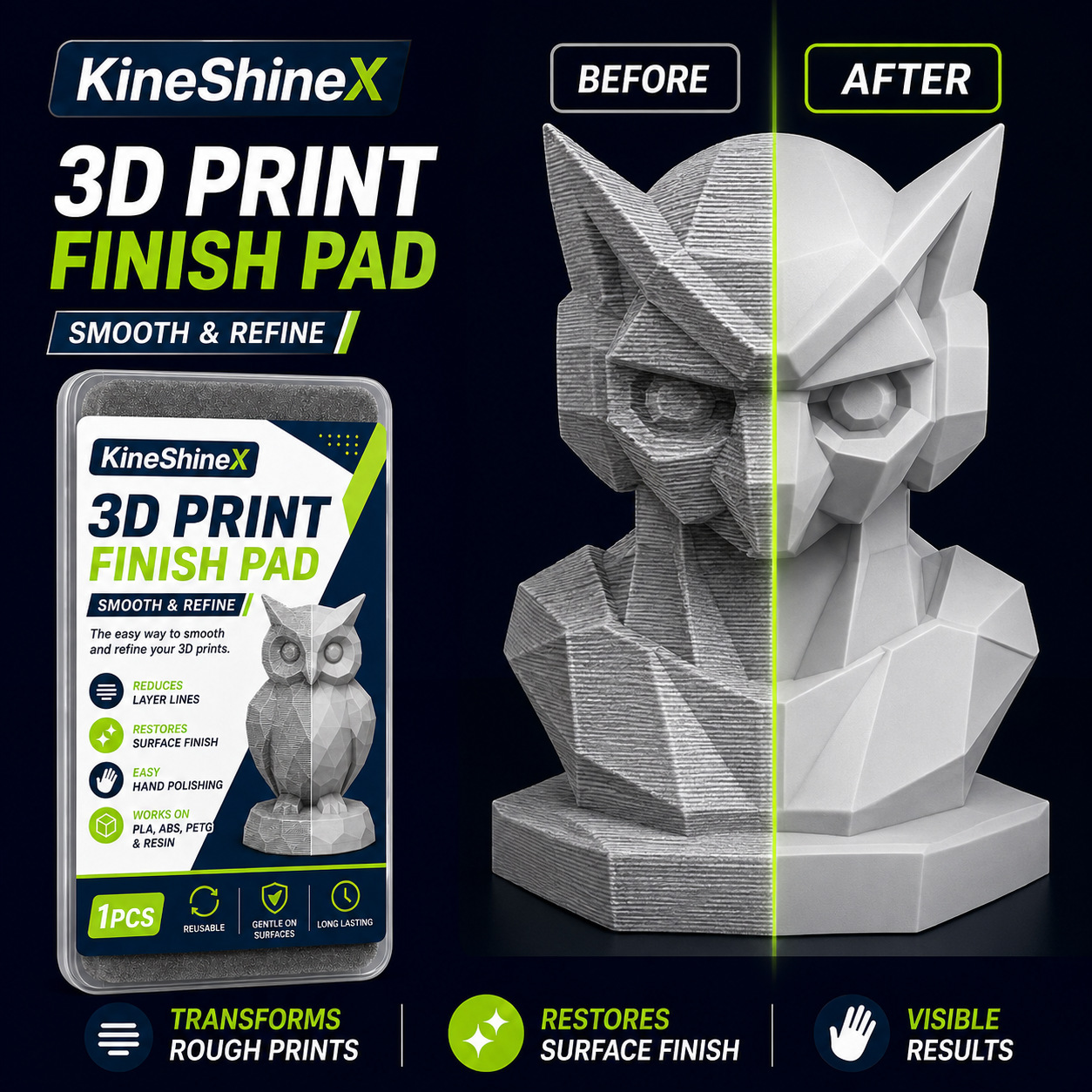 3D-print afwerkingspad, herbru - 3D Printer Stand recensie en prijs