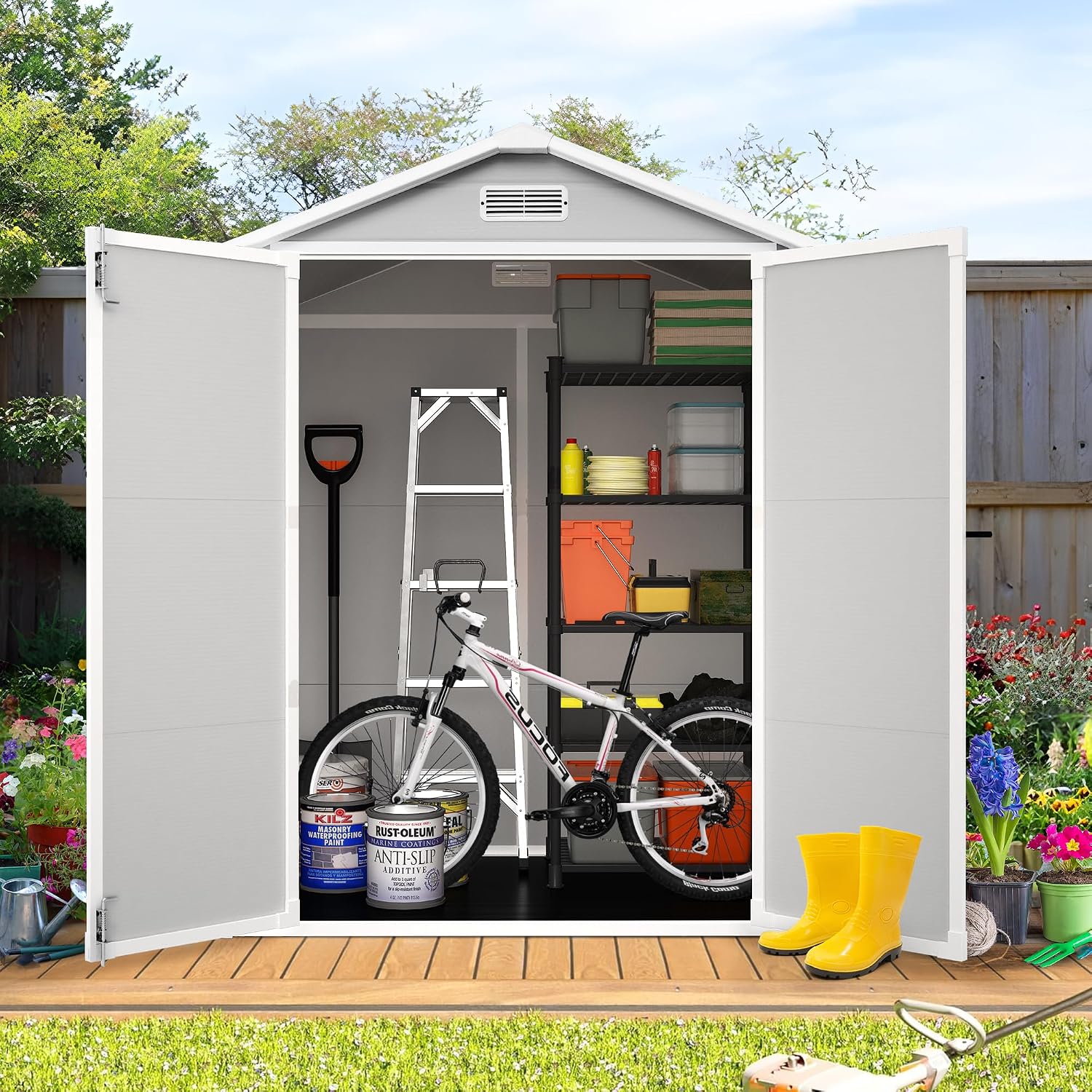 Buitenberging 6×4ft, waterdich - Uv Resin recensie en prijs