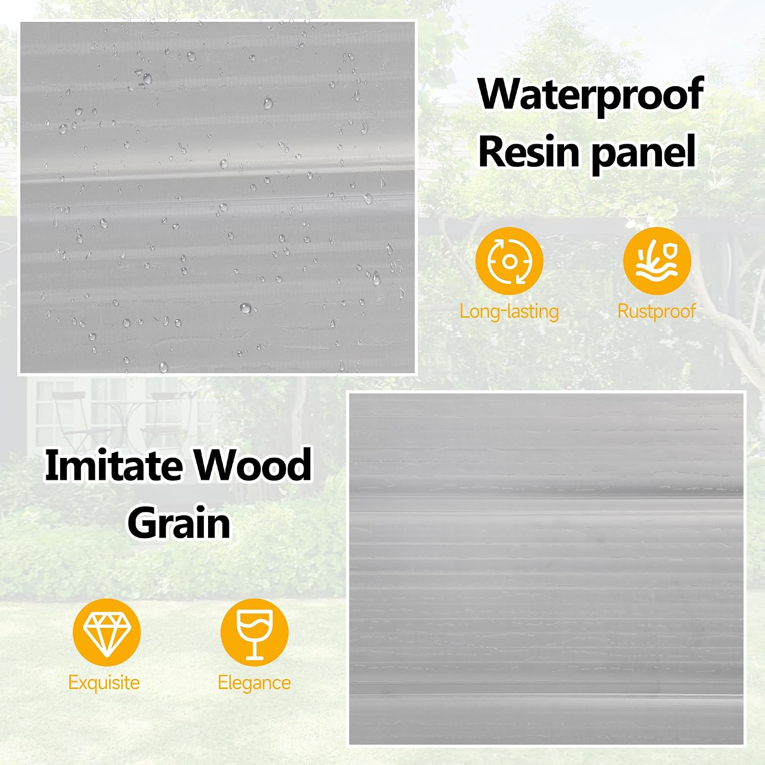 Buitenberging 6×4ft, waterdich - Uv Resin recensie en prijs